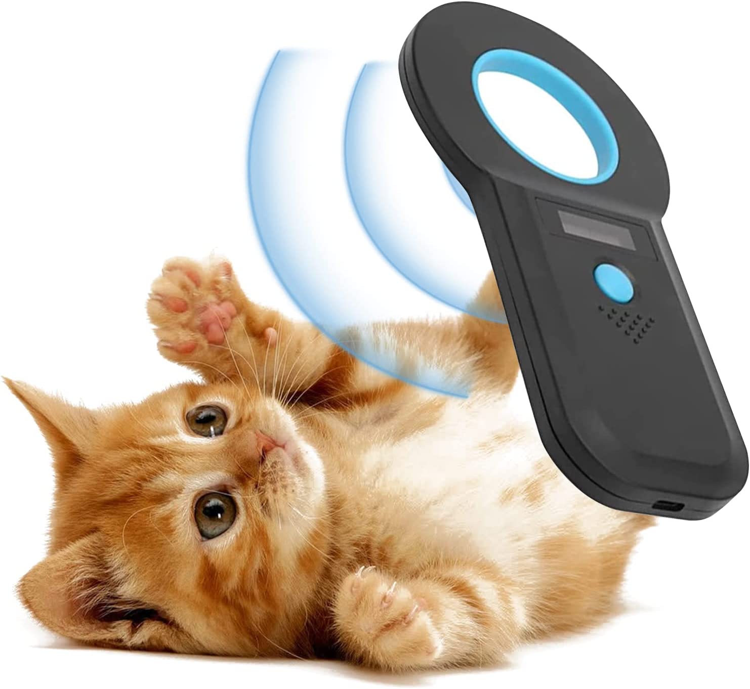 Pet Microchip Scanner With High Brightness OLED Display - 128pcs Tag Information Storage for Animal/Dog/Cat/Pig ID Reader