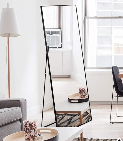 Beauty4U Full Length Mirror 140x40cm Free Standing, Hanging or Leaning