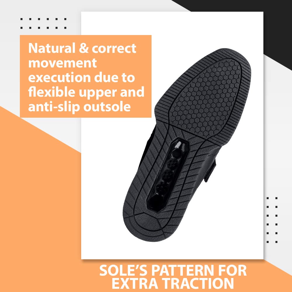 Core Weightlifting Shoes - 1.2" Heel Olympic Lifting Shoes For Crossfit & Powerlifting