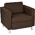 Amazon.com - OSP Home Furnishings Pacific Armchair with Padded Box ...