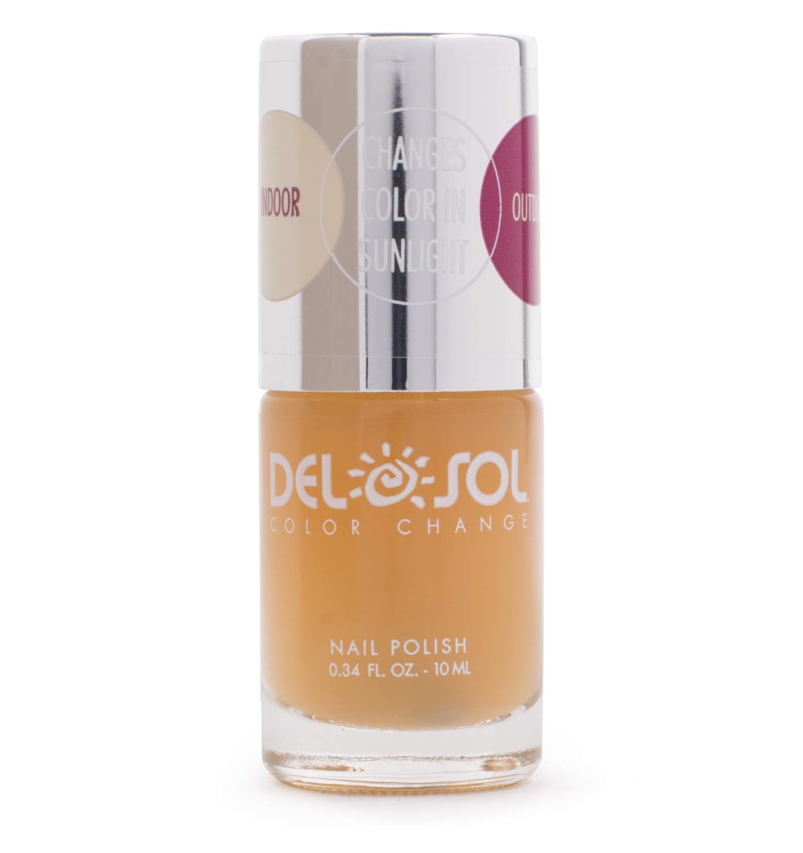 Del Sol Color Changing Nail Polish, Quick Dry Lacquer That