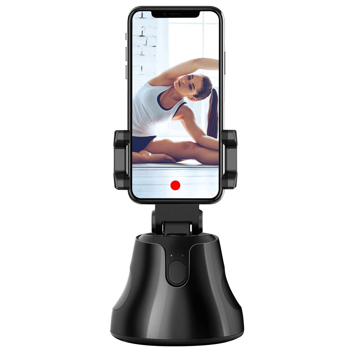 Selfie Stick, 360° Rotation Automatic Tracking Faces and Objects Smart Shooting Mount Bracket for Smartphone, Portable Smart Selfie Stick Compatible with iPhone and Android