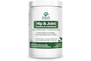 Doggie Dailies Glucosamine for Dogs - 225 Chews - Joint Supplement for Dogs of All Breeds & Sizes - Hip and Joint Supplement 