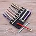 Crystal Diamond Pen 12PCS Crystal Diamond Pen Bling Bling Metal Ballpoint Pen for School Office 12 Different Colors with 12 Pack 3.2'' Ballpoint Pen Refills (12 Crystal Diamond Pen)