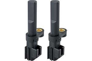 RUIZURE Rear ABS Wheel Speed Sensor Left or Right fit for 2007 2008 2009 2010 2011 2012 Dodge Ram 1500, 2004-2006 Dodge Durango, Driver or Passenger Side, ALS257 2pcs, ALS257