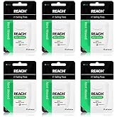 Reach Waxed Dental Floss Bundle | Effective Plaque Removal, Extra Wide Cleaning Surface | Shred Resistance & Tension, Slides 