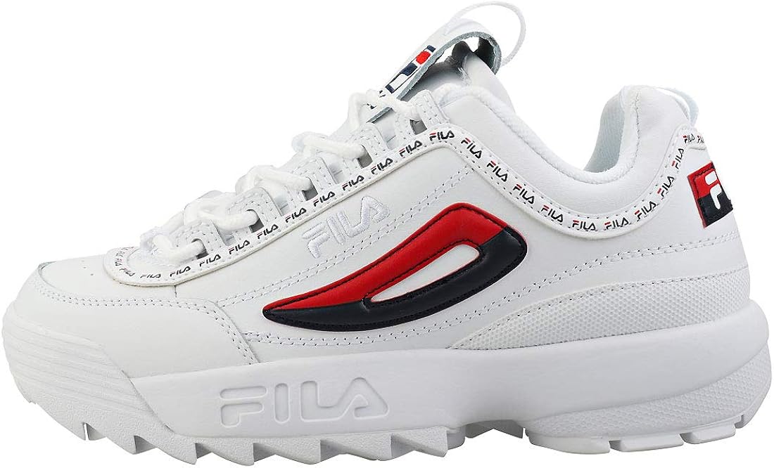 fila disruptor 2 premium repeat white