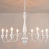 ZemSum French Country Chandelier, 8-Lights