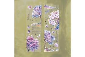 Rubans adhésifs décoratifs pour le jardinage - Idéal pour les bullet journaux, les arts et le scrapbooking