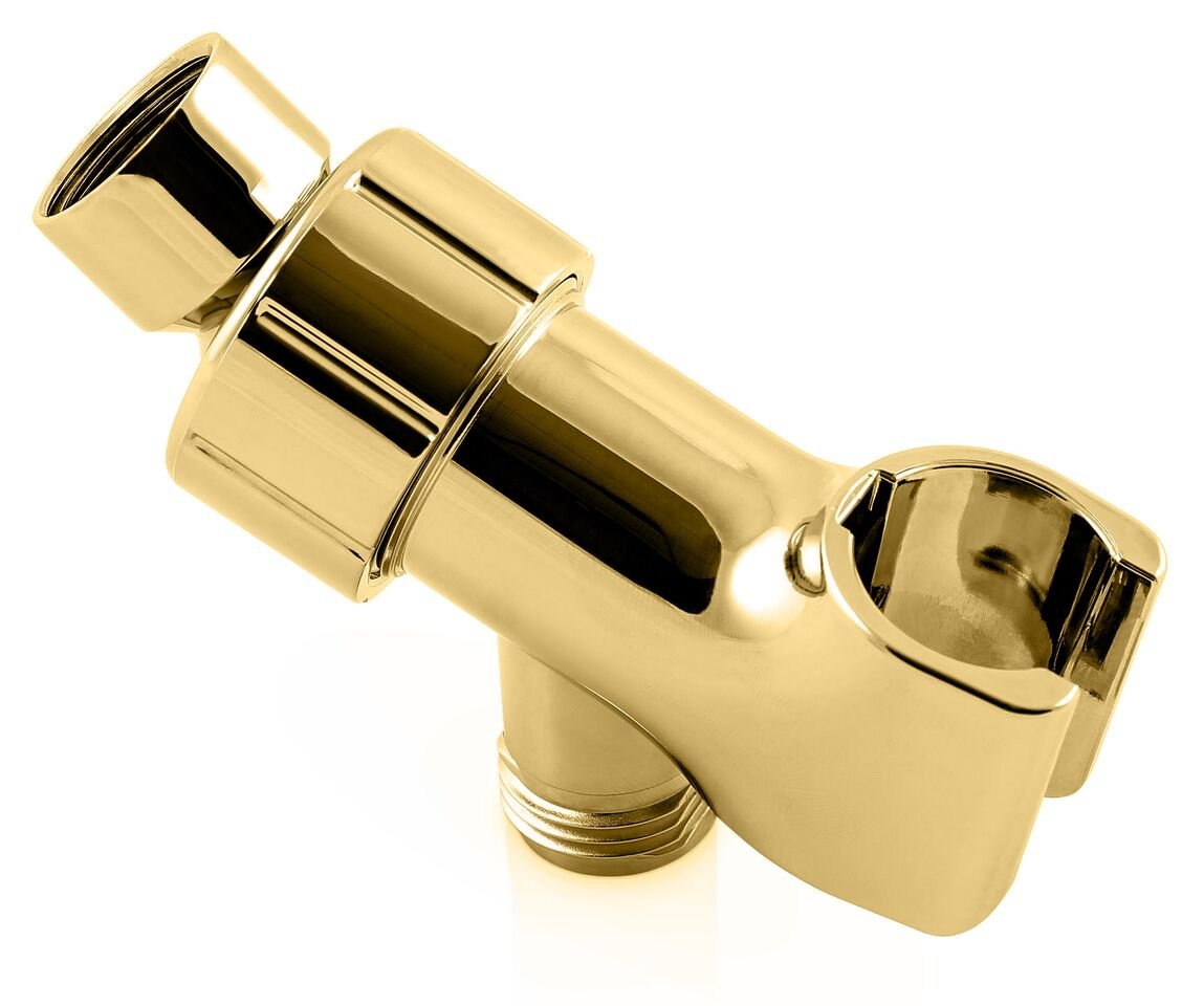 Buy ShowerMaxx Shower Head Holder in Brass Finish Showerhead s for