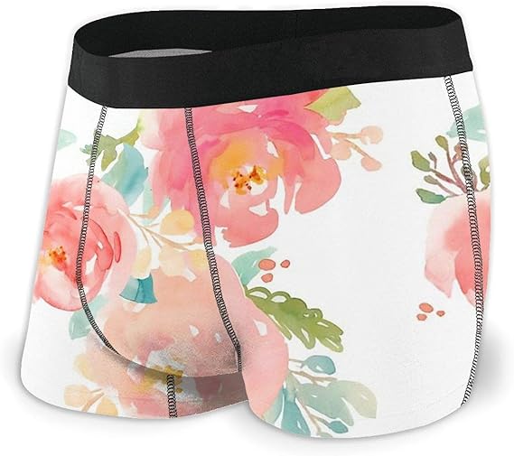 Amazon 牡丹夏の花束 メンズ 下着 パンツ ボクサーパンツ おしゃれ 個性 ブリーフ 吸湿 速乾 通気 ボクサー 通販