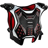 Youth Motocross ATV Dirt Bike Chest Protector Armor - Webetop Safety Gear for Kids & Teens (Size L)