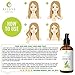 Organic Jojoba Oil, 100% Pure, Cold Pressed, USDA Certified Organic by RejuveNaturals, 4oz | Natural Moisturizer for Face, Hair, Skin and Nails