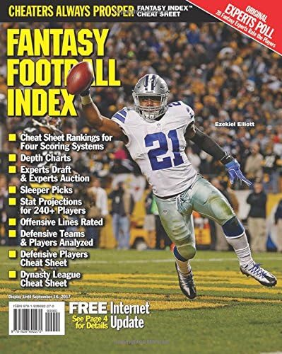 Fantasy Football Index 2017 Perfect Paperback โ June 30, 2017