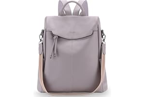 VX VONXURY Backpack Purse for Women Leather Anti-Theft Backpack With Detachable Shoulder Strap Fashion Women Handbag
