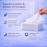 ALIA Soft Patient Dry Wipes Large Extra 32x25 cm Pack of 100 (3 Packs) view 6