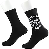 VAMSII Tattoo Artist Socks 2 Pairs You Think it I Ink it Socks Funny Tattooist Gift Tattooing Crew Socks Tattoo Master Gift