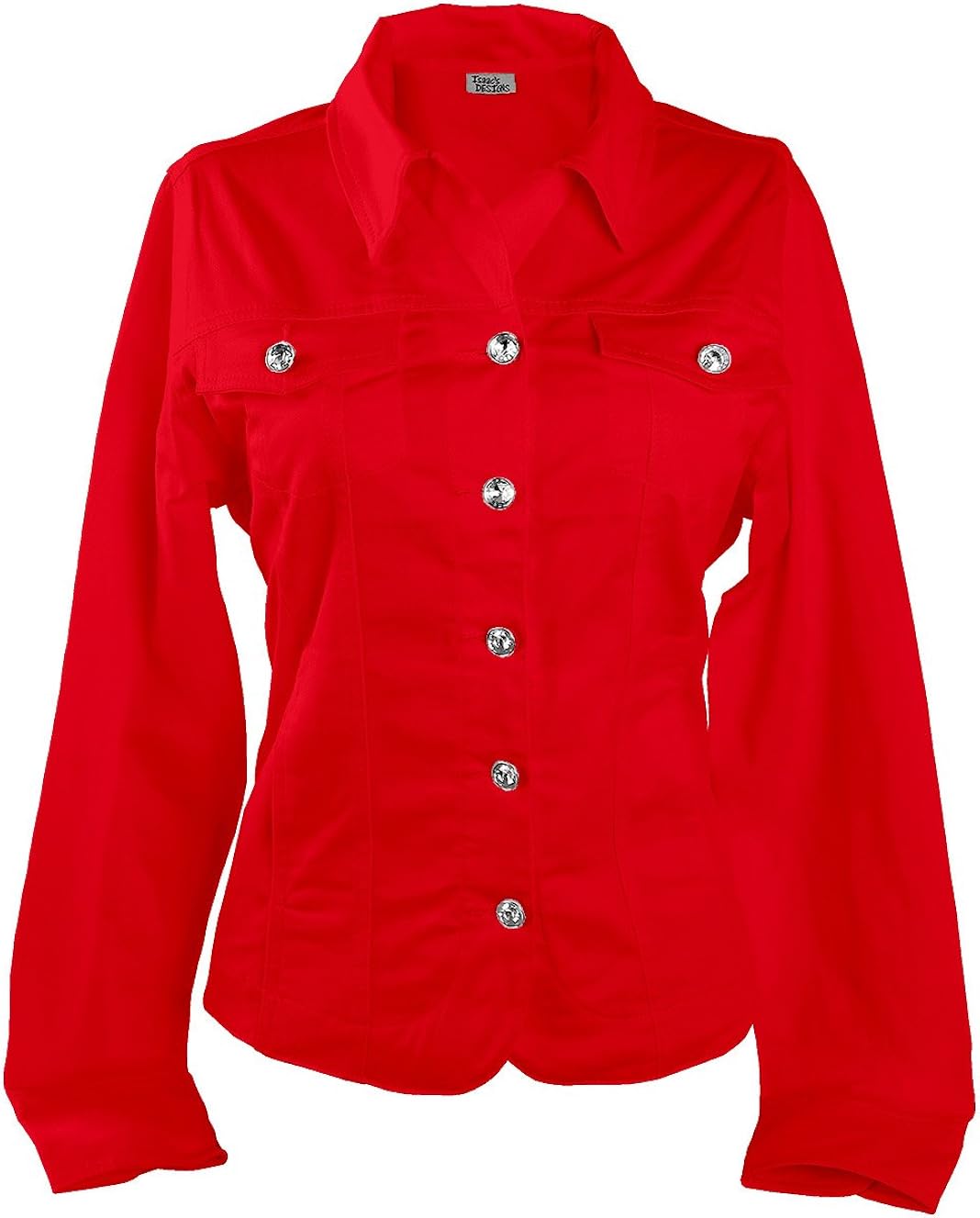 red denim jackets ladies