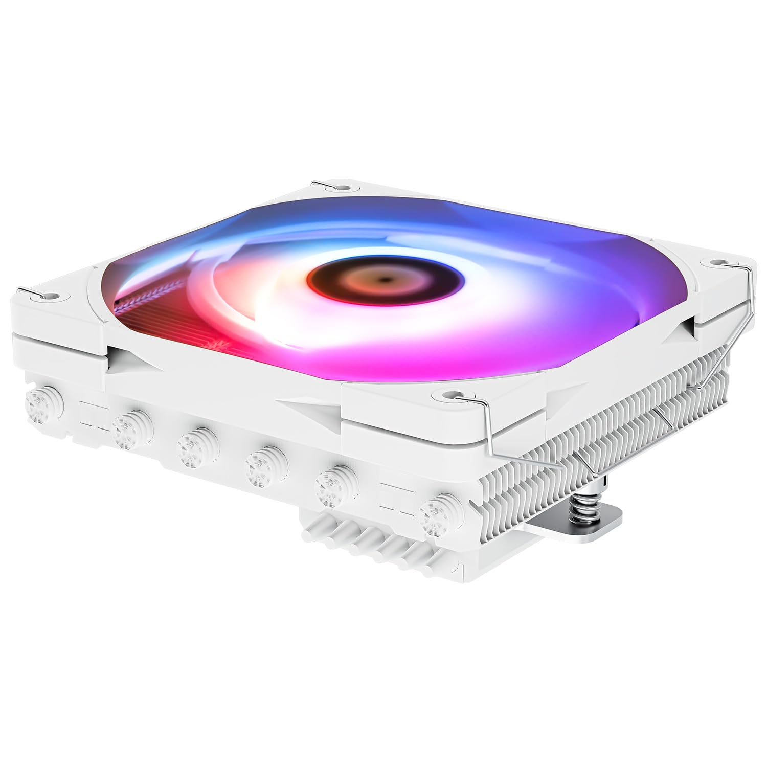 Photo 1 of Thermalright AXP120-X67 White ARGB Low Profile CPU Air Cooler with Quite TL-C12015W-S PWM Fan, 6 Heat Pipes, 67mm Height, for AM4/ AM5/Intel LGA 1700/1851/1150/1151/1155/1156/1200/2011,5V ARGB Light