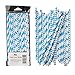 Vintage Dude 40th Birthday Party Supplies Pack for 16 Guests | Straws, 16 Dessert Plates, 16 Luncheon Napkins, 16 Cups, and 1 Tablecover |Fantastic 40th Birthday Party Decorations for Men or Women