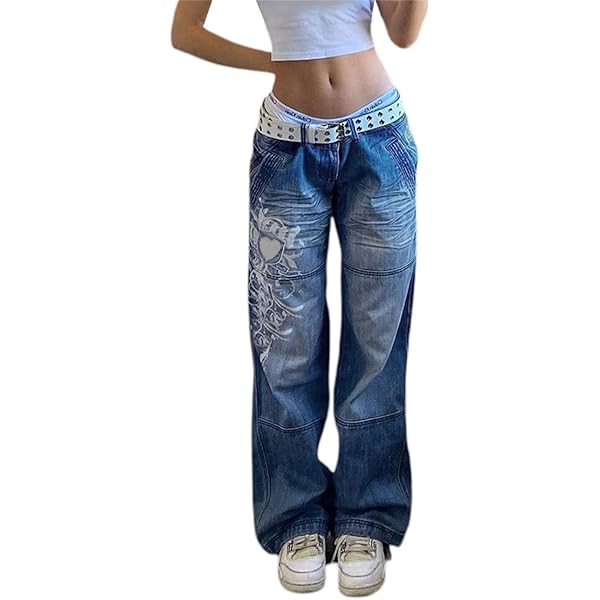 パンツ Heart logo Rigid Baggy Denim pants Heart logo Rigid Baggy Denim pants – That's life online store