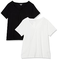 Amazon Essentials Women's Plus Size Short-Sleeve