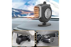 AEDNX Car Heater,Portable Heater for Car, 150w 12v Car Heaters for Vehicle, Car Heater That Plugs Into Cigarette Lighter for All Cars Portable Electronic Car Heater Auto Heater