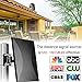 Tv Antenna Outdoor, 2018 New Version ! TIRIO 120-160 Mile Range Indoor/Outdoor 4K TV Antenna with Directional Detachable Antenna Signal Booster for FM/VHF/UHF