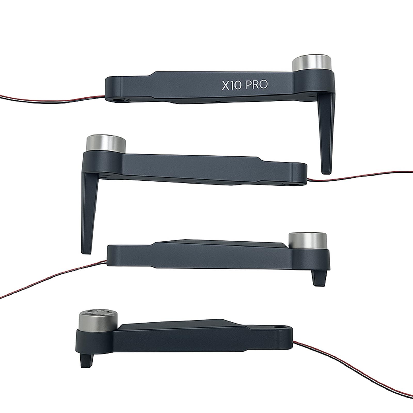 4 Replacement Arms with Motors for CHUBORY X10 PRO GPS Drone