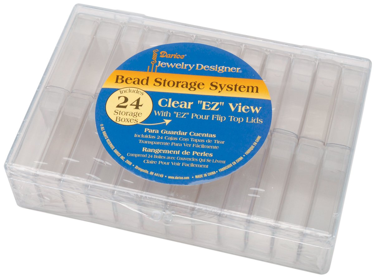 Darice Bead Organizer 6 4.5inch x 1.375inch Amazon.co.uk Kitchen & Home