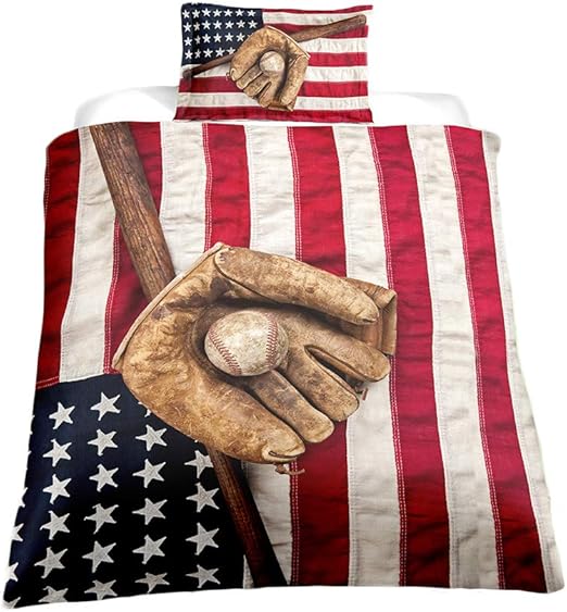 baseball comforter twin