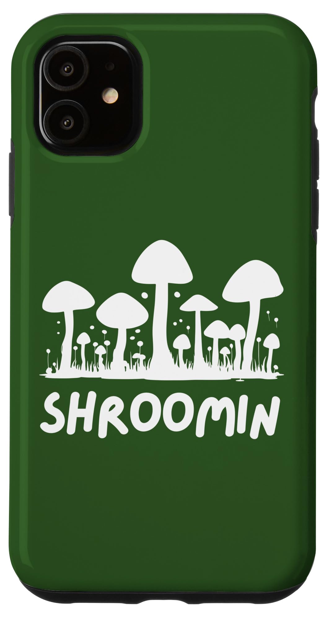 iPhone 11 Shroomin, Mushroom Fan, Cottagecore Fungi Mycology Case