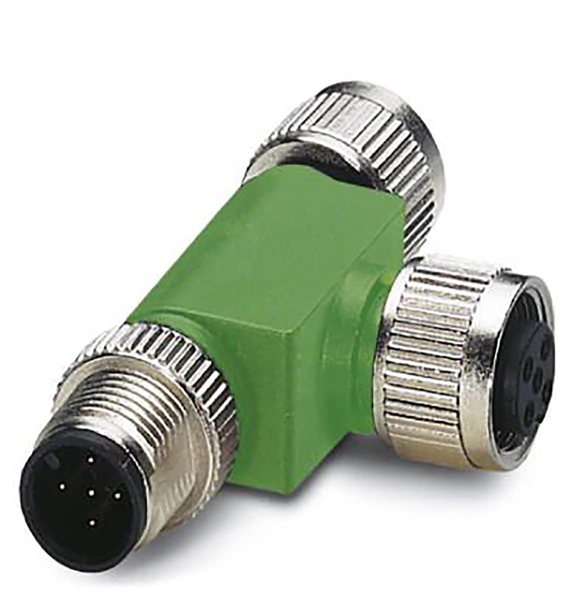 Phoenix 1541186 – Connector sac-5p-m12t/2 x M12 VP