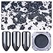 BORN PRETTY 0.5g Nail Art Mirror Powder Black Pearl Shining Manicure Chrome Pigment Ultra Thin Glitter Dust