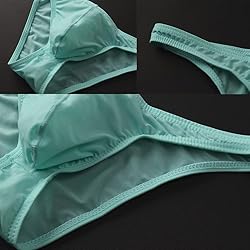 Golirsteca Men's Low Rise Silky Triangle Briefs
