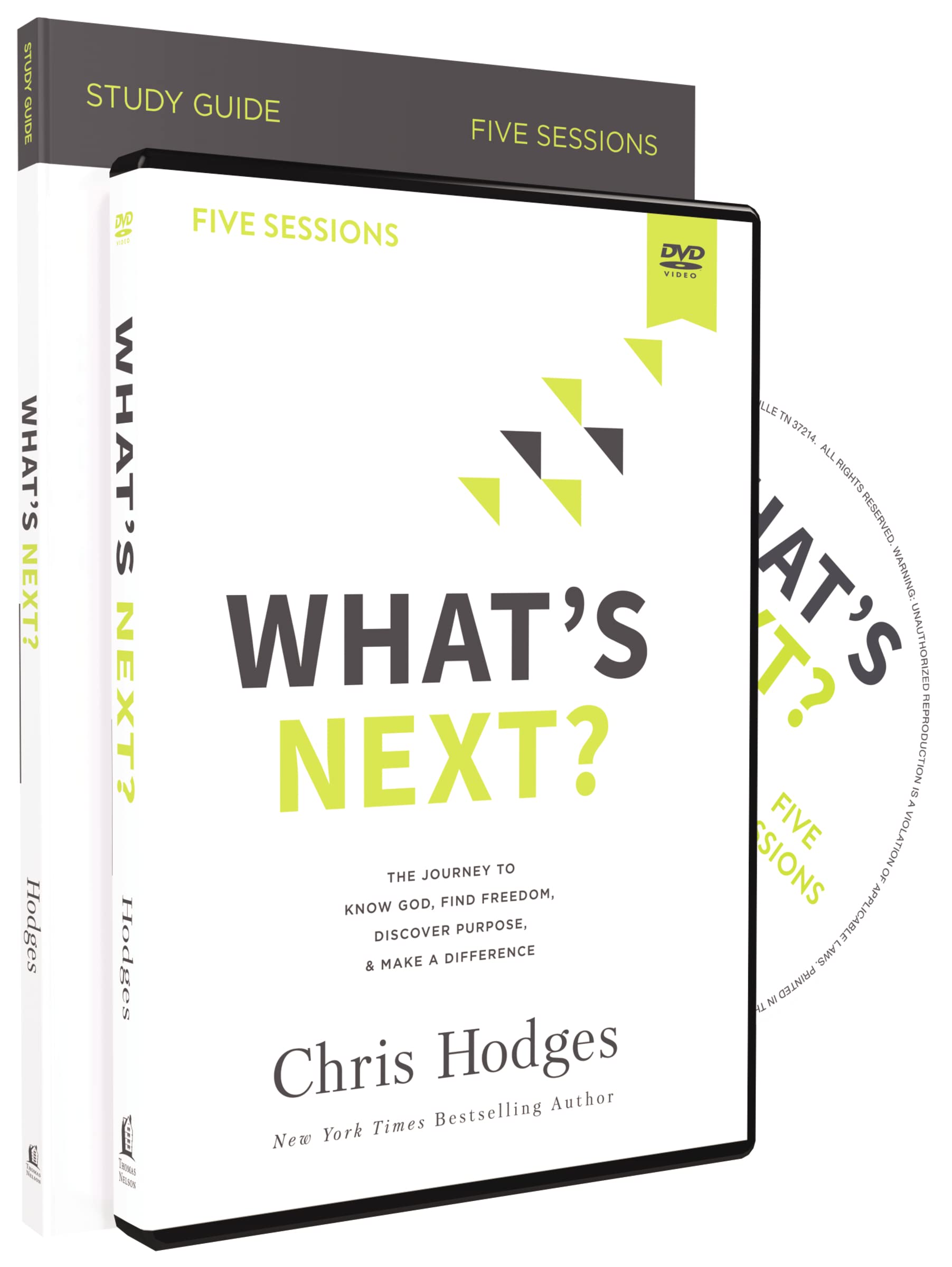 What's Next? Study Guide with DVD: The Journey to Know God, Find Freedom, Discover Purpose, and Make a Difference What's Next? Study Guide with DVD: The Journey to Know God, Find Freedom, Discover Purpose, and Make a Difference Paperback