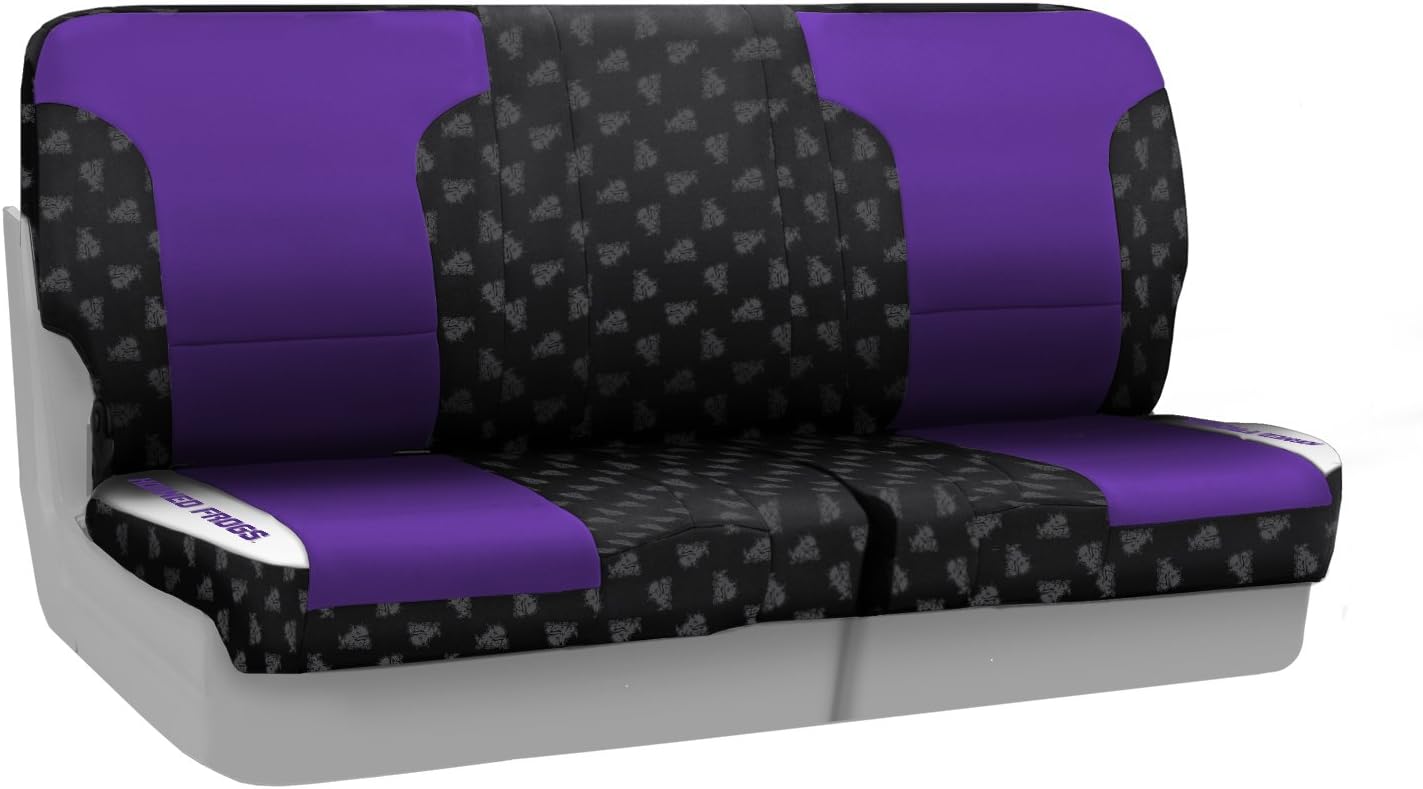 Coverking Rear 50/50 Split Bench NCAA Licensed Custom Fit