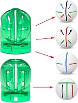 Geeorzo Golf Ball Line Drawing Marking Alignment Kit 2 Pack view 4