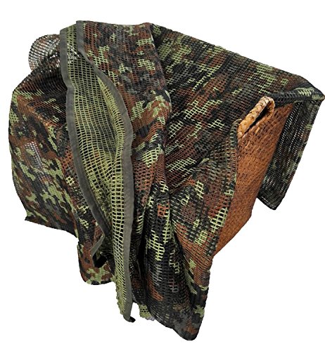 Xue Tactical Écharpe à Réseau Shemagh Keffieh Foulard Militaire Filet De Camouflage Écharpe En Maille Filet Pour…
