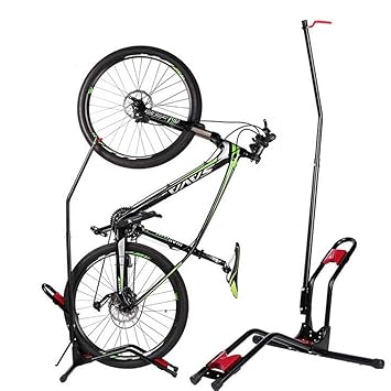 Adssk Bicycle Stand Bike Storage Rack Floor Stand Iron Material