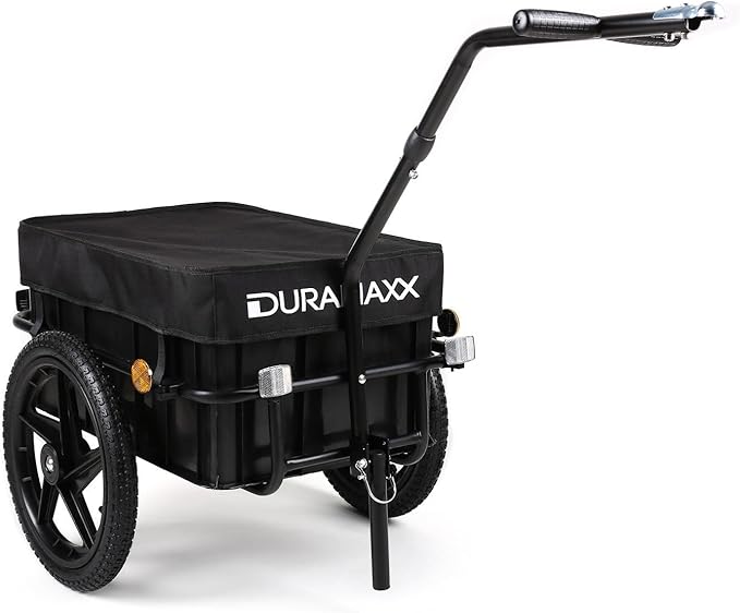 DuraMaxx BigMike Bicycle trailer, Handcart, With towing bar