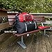 Aqua Quest White Water Duffel - 100% Waterproof - 75 L - Red