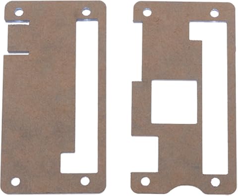 P Prettyia Caja De La Computadora Cubierta del Gabinete Vivienda Shell Slice para Raspberry Pi Zero - Azul