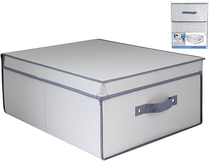 HOME Caja Armario, Nailon, Gris, 50 x 40 x 20 cm: Amazon.es ...