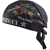 Motorcycle Helmet Balaclava Retro Men Summer Motorbike Skull Caps Sports Head Wrap Headband Running Cycling Bandana Hat