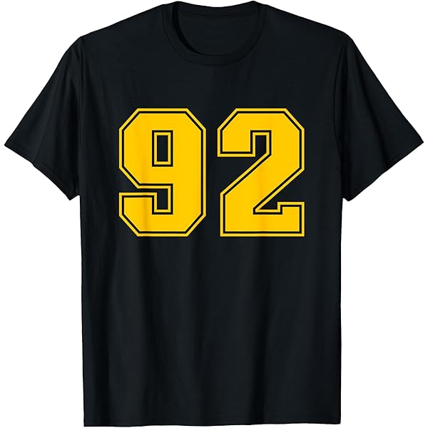 アイドル NINETYTWO T-SHIRT Freen 92 ninety two Amazon.com: NUMBER 92 NINETY TWO AGE YEAR SPORT JERSEY #92