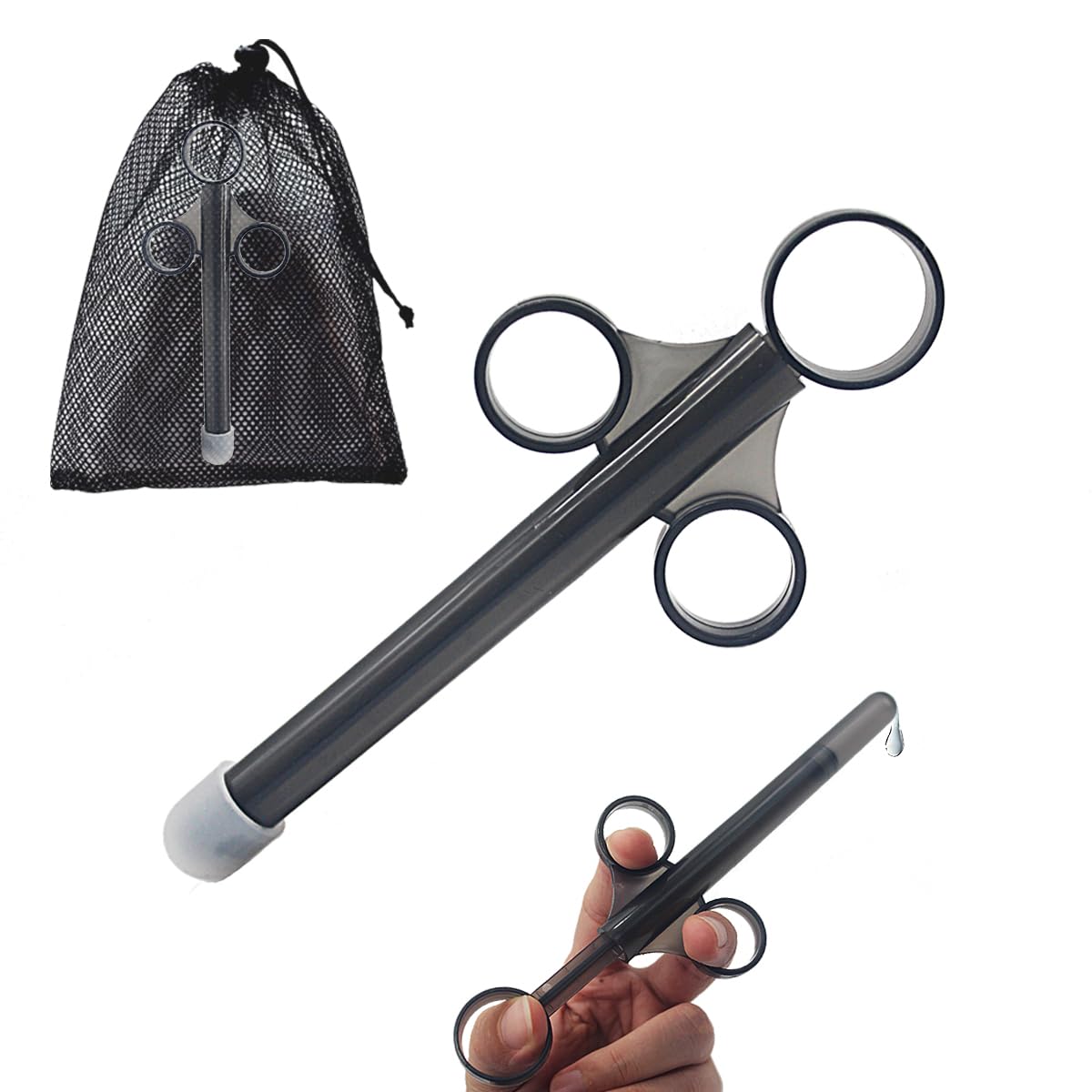 Anal Lube Applicator with 10ml Precise Scales, 1 Count (Pack of 1), Black |  eBay