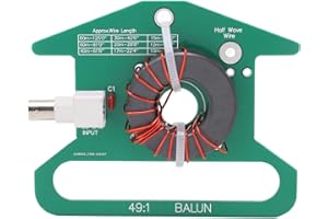 WALFRONT No Tune End Fed Half Antenna Module Shortwave Radio Balun Antenna Balanced to Unbalanced Transformer 535MHz
