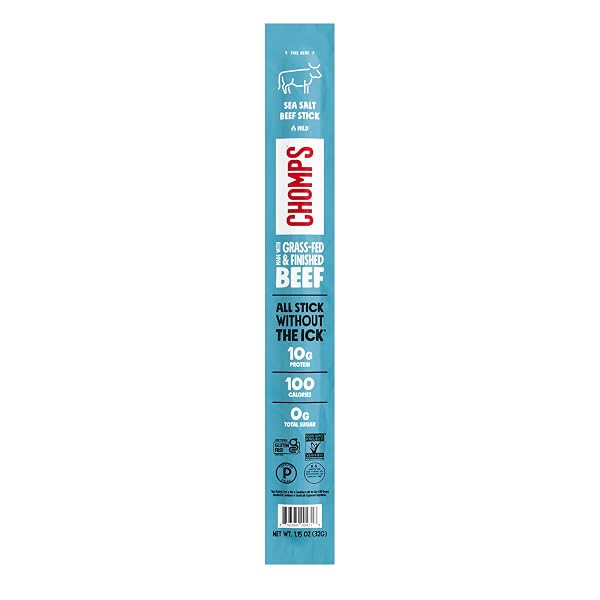 CHOMPS SEA SALT BEEF STICK 1.15 OZ