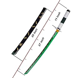 Light Up Sanemi Sword - 40-Inch Plastic with